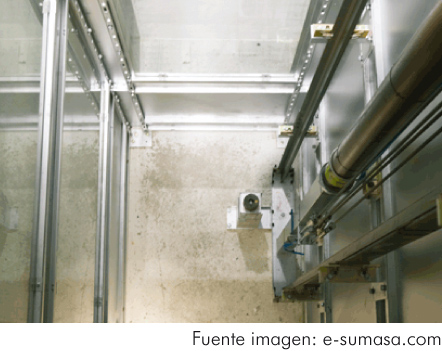 Interior estructura auto portante