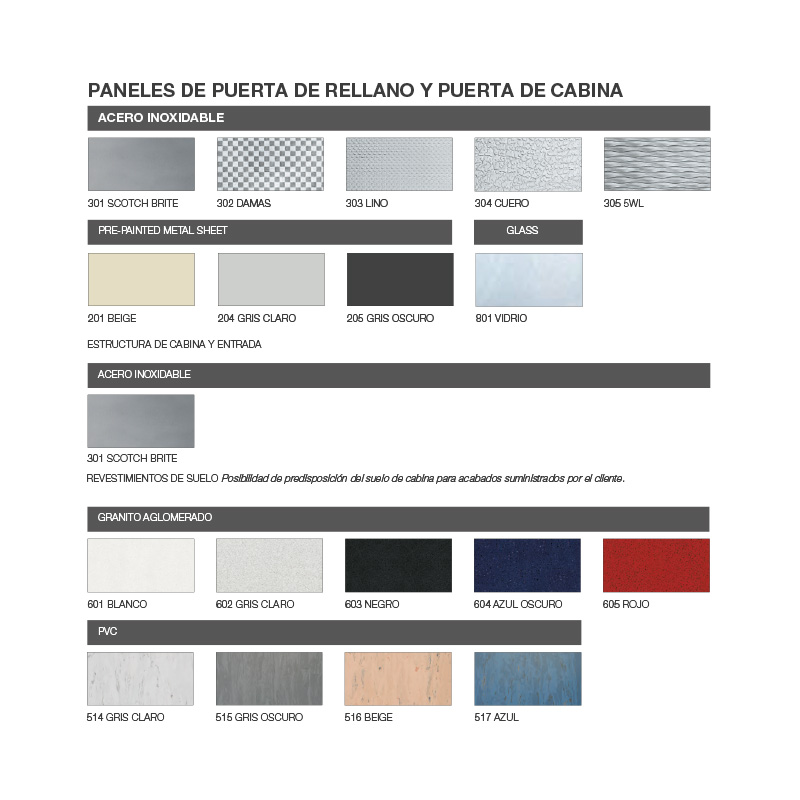Ascensor hidráulico GLF Estándar