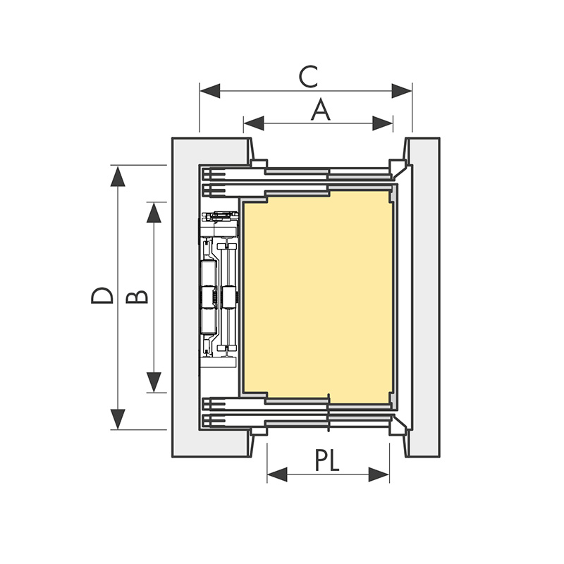 Elevador eléctrico Home Lifty HLT E-FREE