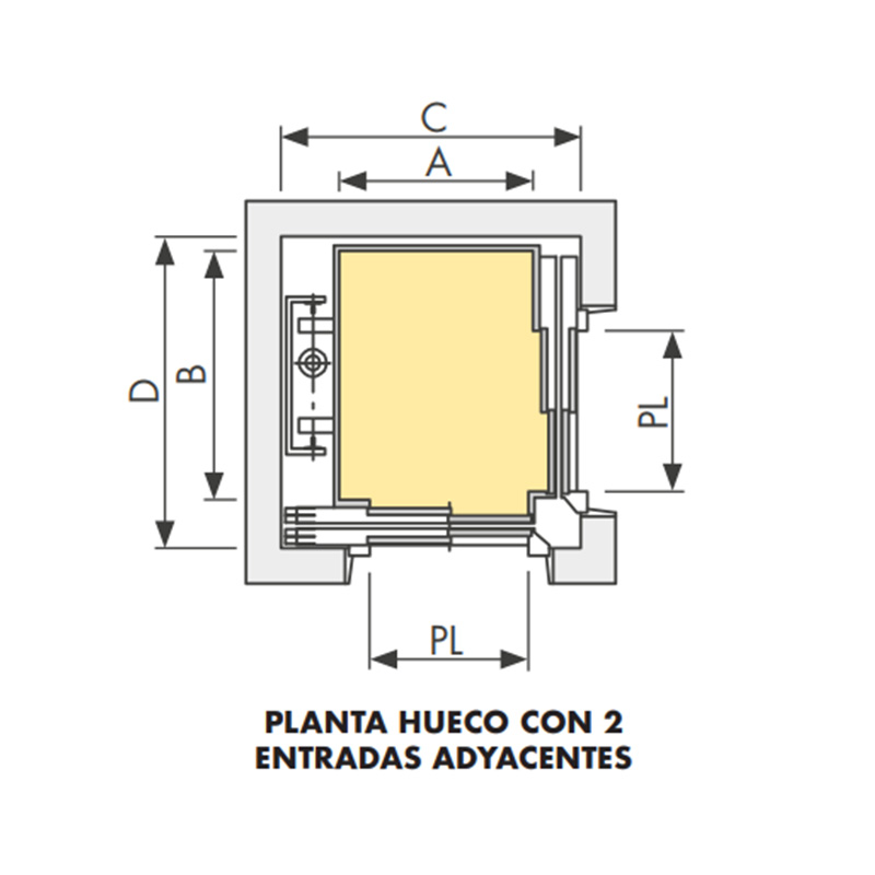 Elevador hidráulico Home Lifty Fluitronic HLF