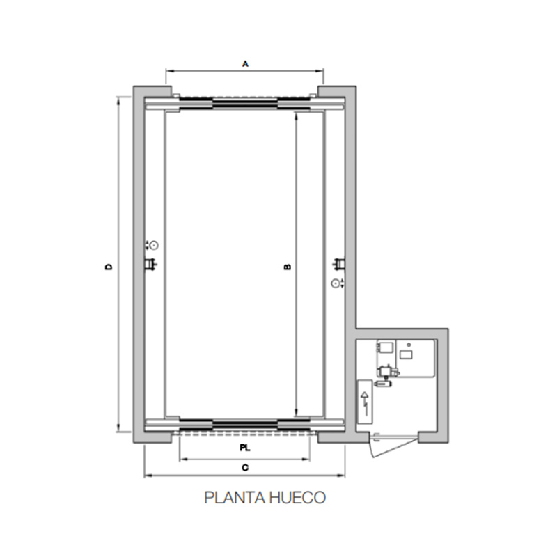 Ascensor montacoches GPL VL